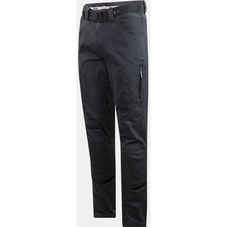 Pantaloni Moto In Tessuto LS2 Straigth Uomo Grigio Scuro - Abbigliamento e  Protezioni Moto